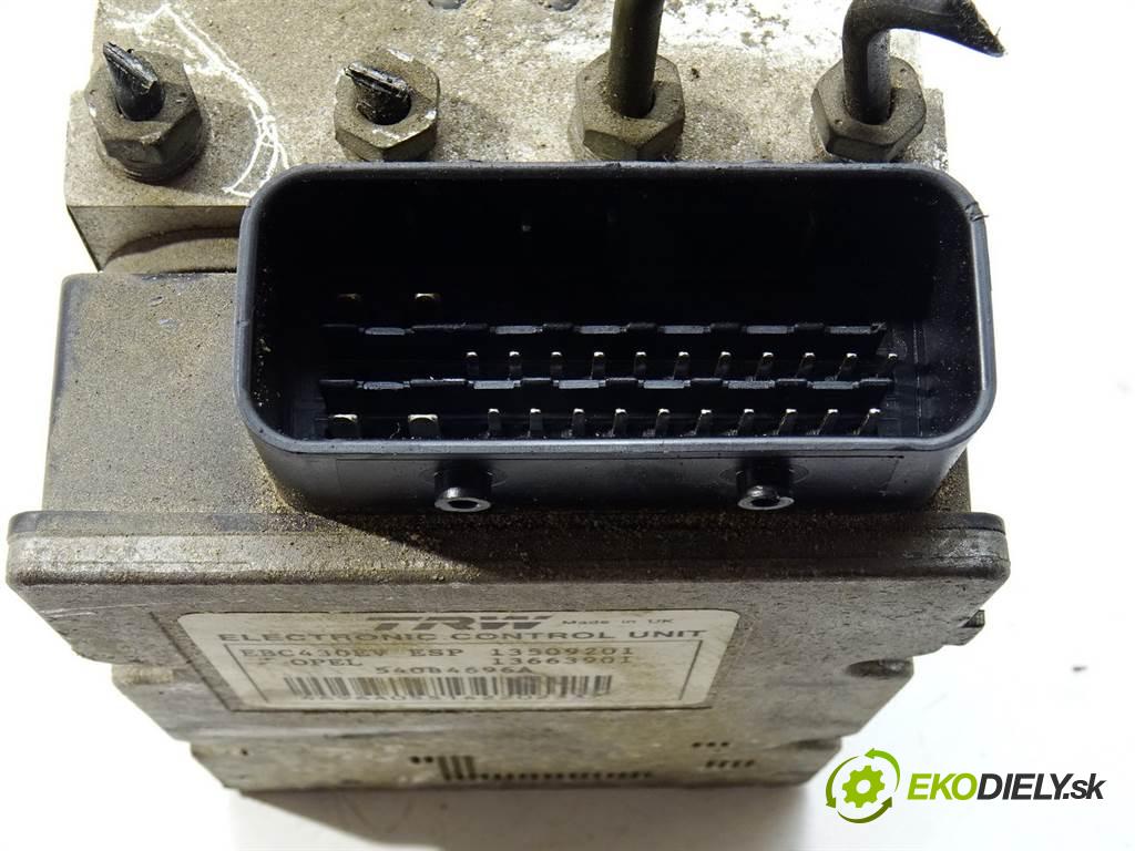 Opel Vectra C  2003 90 kW LIFTBACK 5D 1.8B 122KM 02-08 1800 Pumpa ABS 09191497 (Pumpy ABS)
