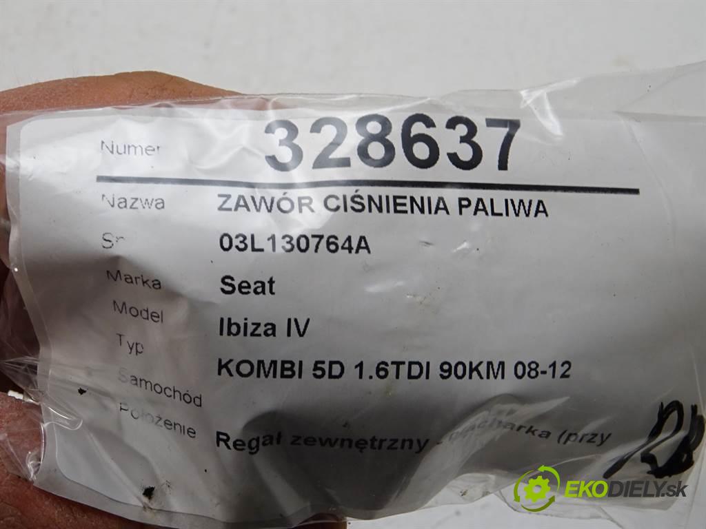 Seat Ibiza IV    KOMBI 5D 1.6TDI 90KM 08-12  ventil tlaku paliva 03L130764A