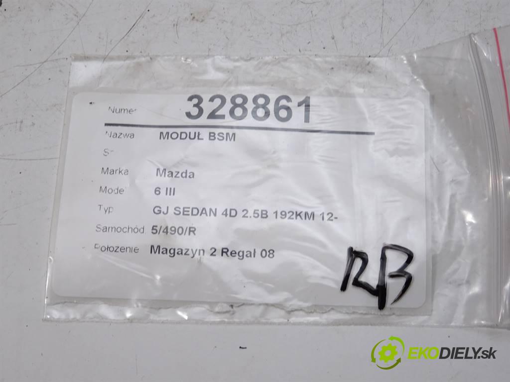 Mazda 6 III  2015 141 kW GJ SEDAN 4D 2.5B 192KM 12- 2500 Modul BSM G46C-675X0 (Ostatné)