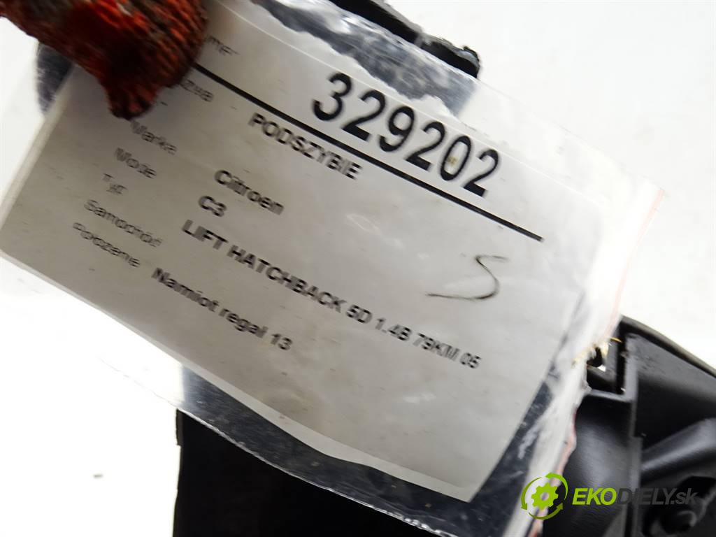Citroen C3    LIFT HATCHBACK 5D 1.4B 79KM 05-09  Torpédo, plast pod čelné okno 9637992277 (Torpéda)