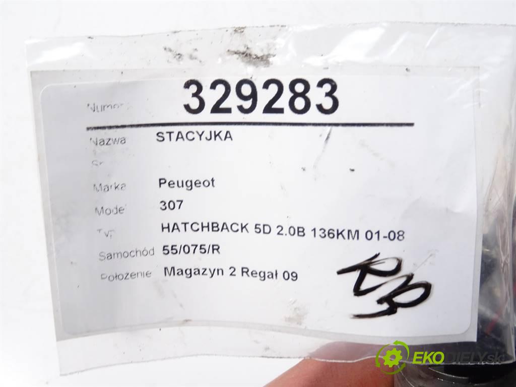 Peugeot 307  2002 100 kW HATCHBACK 5D 2.0B 136KM 01-08 2000 spinačka  (Spínacie skrinky a kľúče)