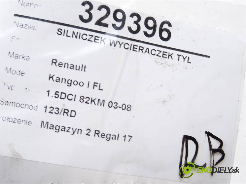 Renault Kangoo I FL  2004 60KW 1.5DCI 82KM 03-08 1461 motorek stěračů zadní část