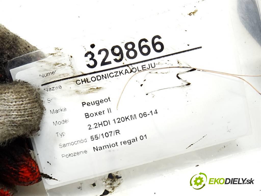 Peugeot Boxer II  2006 88 kW 2.2HDI 120KM 06-14 2200 chladič oleje  (Chladiče oleje)