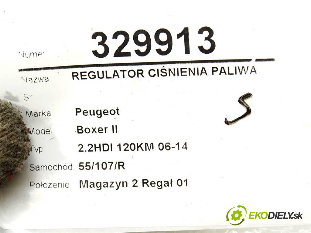 Peugeot Boxer II  2006 88 kW 2.2HDI 120KM 06-14 2200 Regulátor tlaku paliva  (Ostatné)