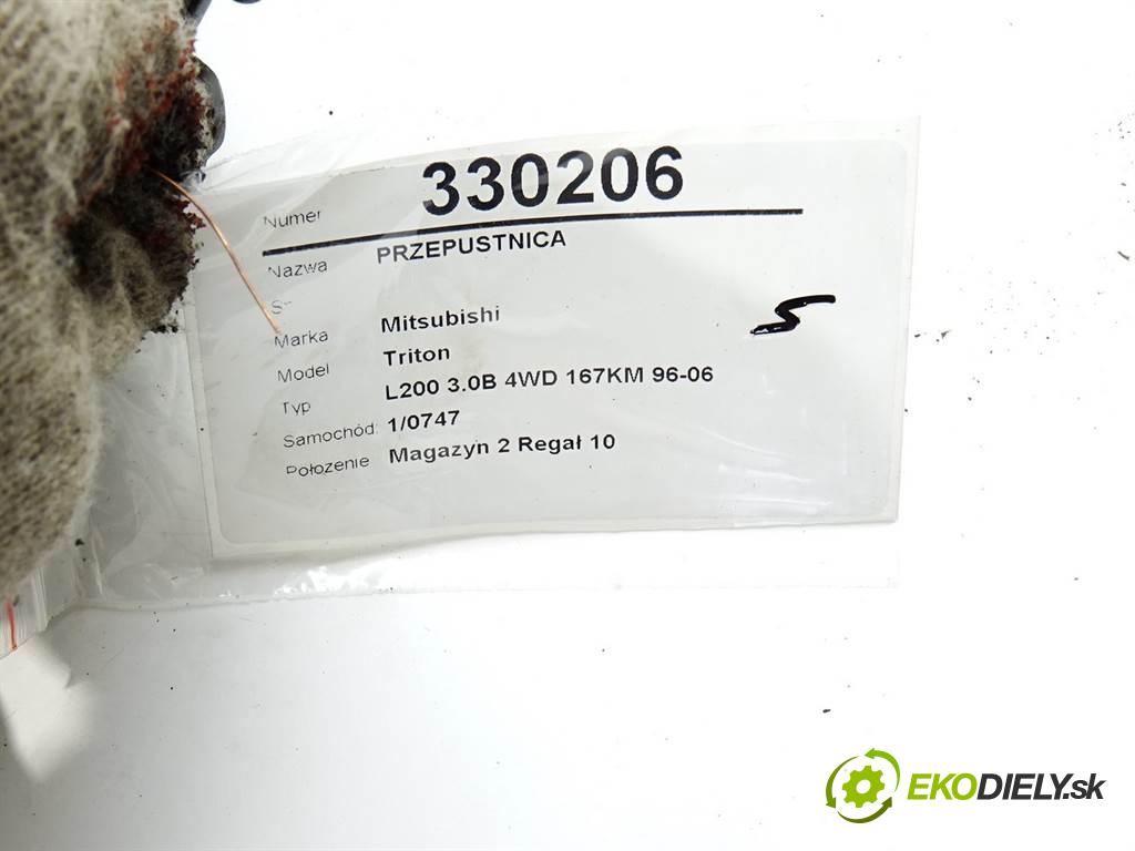 Mitsubishi Triton  2001  L200 3.0B 4WD 167KM 96-06 3000 Škrtiaca klapka  (Škrtiace klapky)