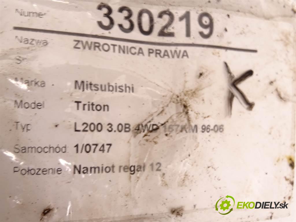 Mitsubishi Triton  2001  L200 3.0B 4WD 167KM 96-06 3000 náboj pravá  (Náboje)