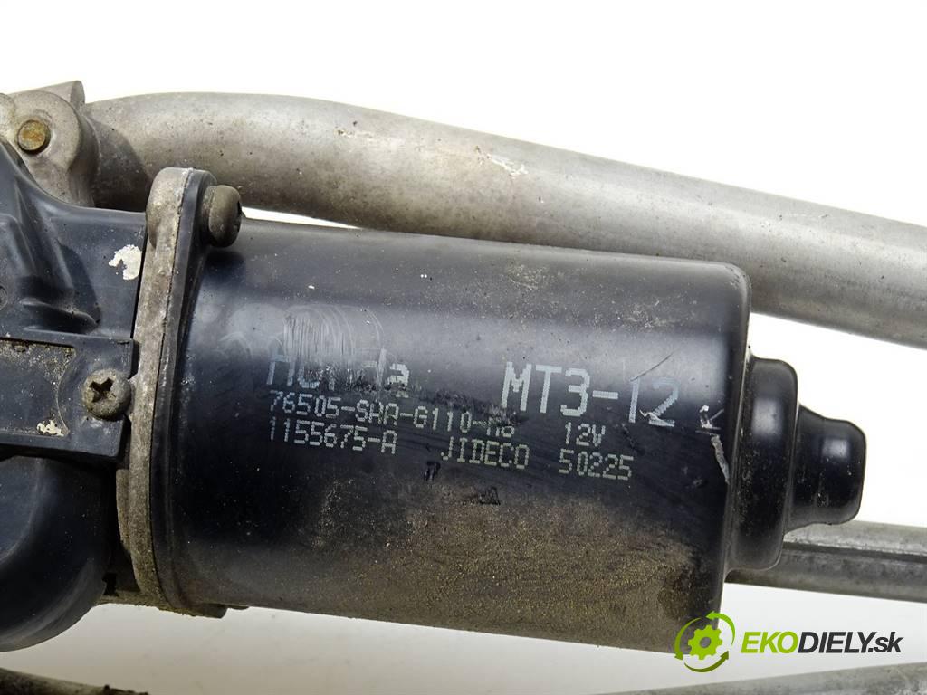 Honda Jazz II  2005 61 kW HATCHBACK 5D 1.3 IDSI 83KM 02-08 1300 Mechanizmus stieračov predný  (Motorčeky stieračov predné)