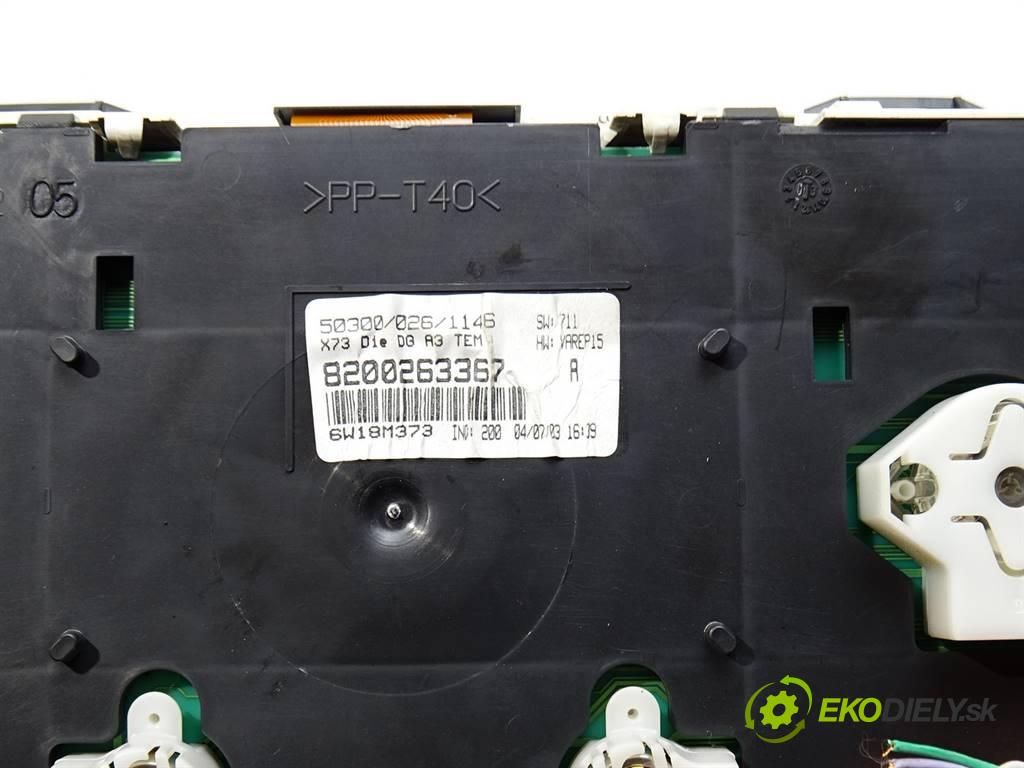 Renault Vel Satis  2003 130 kW 3.0DCI 177KM 01-09 3000 Prístrojovka 8200001376A 8200263367 (Prístrojové dosky, displeje)