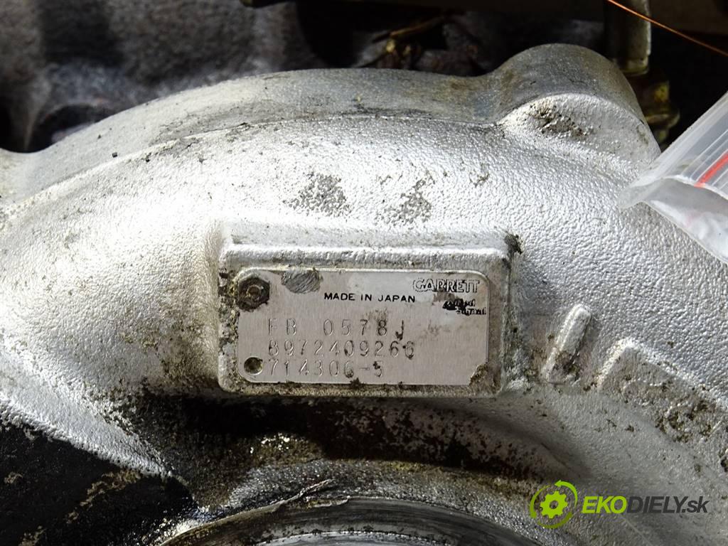 Renault Vel Satis  2003 130 kW 3.0DCI 177KM 01-09 3000 Turbodúchadlo,turbo 8972409266 (Turbodúchadlá (kompletné))