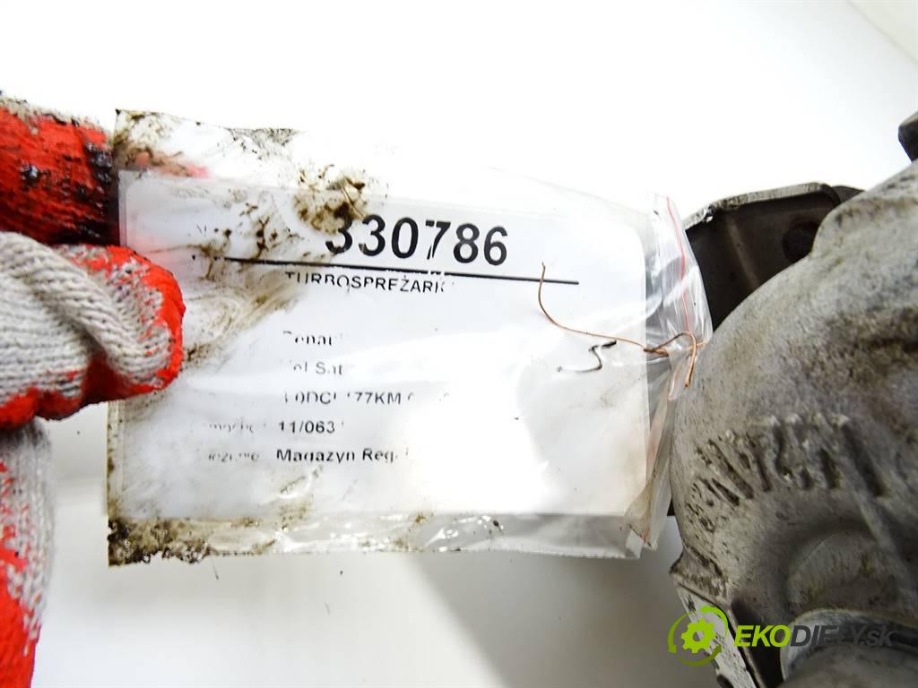 Renault Vel Satis  2003 130 kW 3.0DCI 177KM 01-09 3000 Turbodúchadlo,turbo 8972409266 (Turbodúchadlá (kompletné))