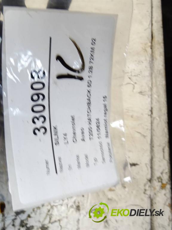 Chevrolet Aveo  2004 53 kW T200 HATCHBACK 5D 1.2B 72KM 02-11 1200 Motor LY4 (Motory (kompletné))