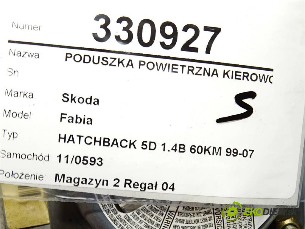Skoda Fabia  2001 50 kW HATCHBACK 5D 1.4B 60KM 99-07 1400 AirBag volantu  (Airbagy)