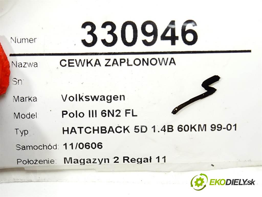 Volkswagen Polo III 6N2 FL  2001 44 kW HATCHBACK 5D 1.4B 60KM 99-01 1400 Cievka zapaľovacia 0040100022 (Zapaľovacie cievky, moduly)