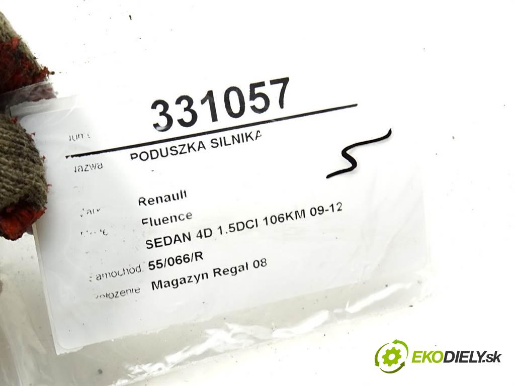 Renault Fluence  2010 78 kW SEDAN 4D 1.5DCI 106KM 09-12 1500 AirBag motora  (Držáky motoru)