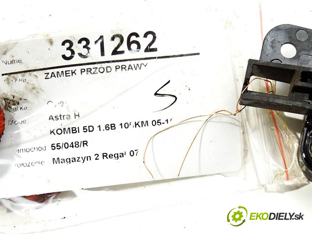 Opel Astra H  2005 77 kW KOMBI 5D 1.6B 105KM 05-10 1600 zámok přední část pravý 13210749
