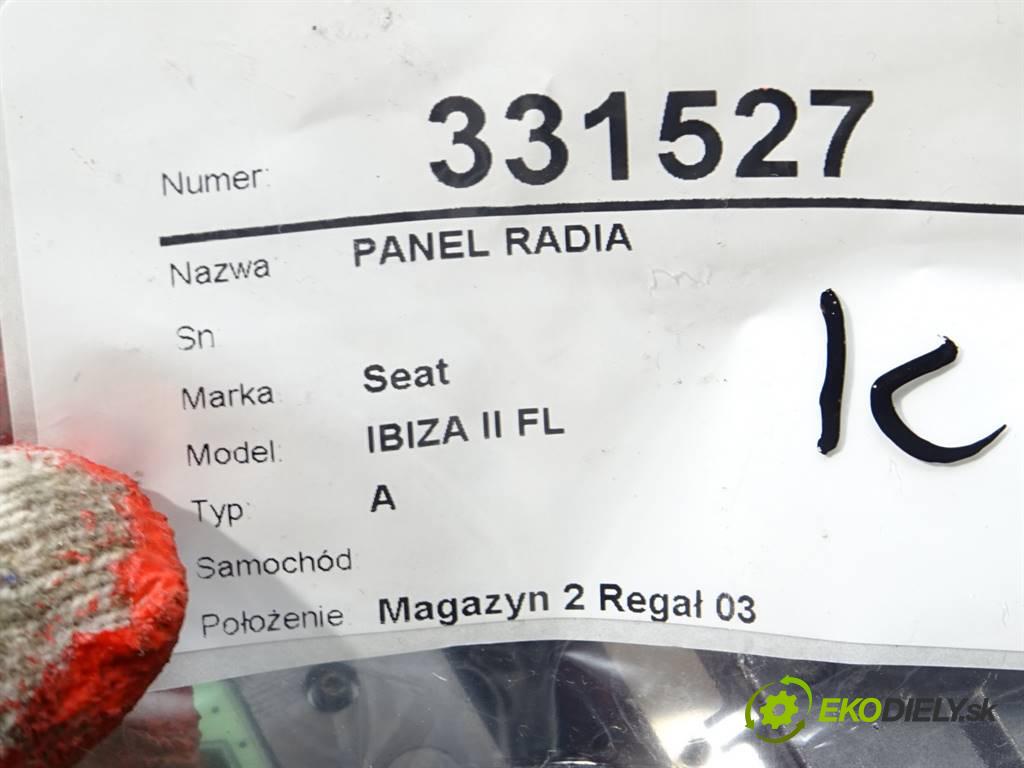 Seat IBIZA II FL    A  Panel radia 6K1035905J