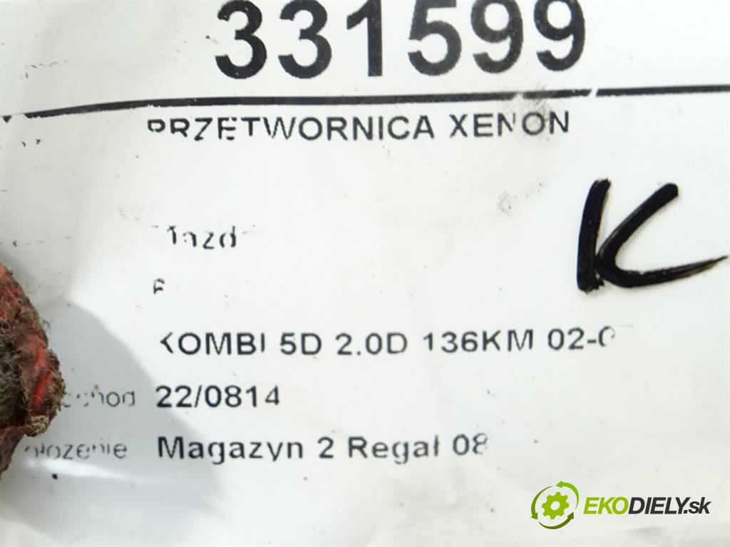 Mazda 6  2002 100 kW KOMBI 5D 2.0D 136KM 02-07 2000 Menič XENON  (Riadiace jednotky xenónu)