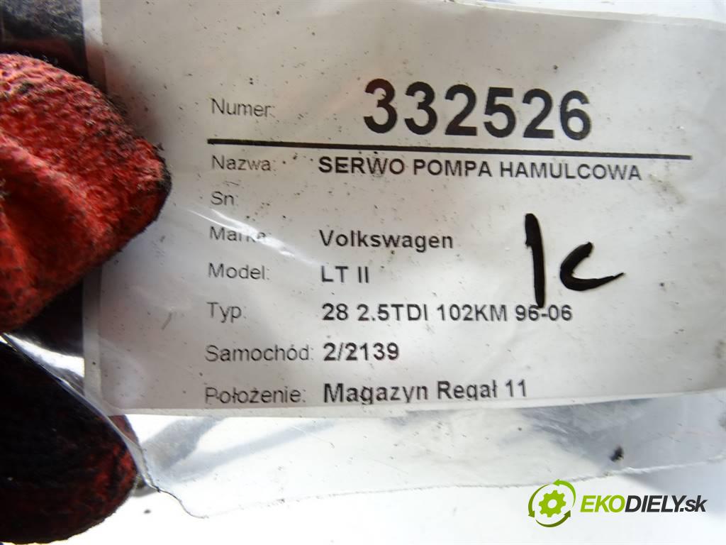 Volkswagen LT II  1998 75 kW 28 2.5TDI 102KM 96-06 2500 Posilovač Pumpa brzdová  (Posilňovače bŕzd)