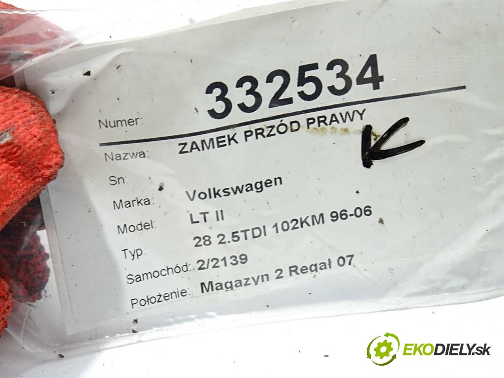 Volkswagen LT II  1998 75 kW 28 2.5TDI 102KM 96-06 2500 zámok přední část pravý
