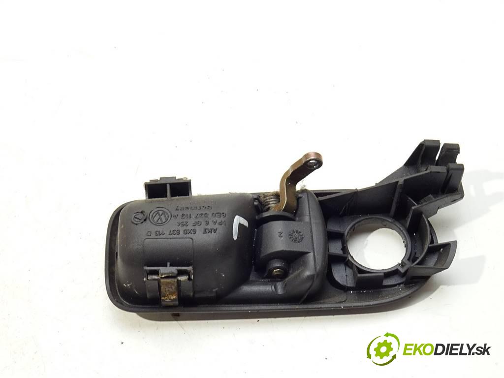 Volkswagen Lupo  1998 44 kW 1.7SDI 60KM 98-05 1700 Kľučka predný ľavá strana vnútorná 6X0837113D (Ostatné)
