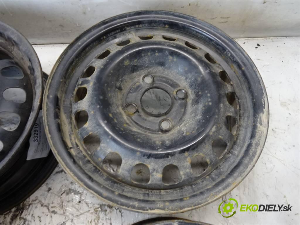 Opel Corsa D     14 5,5J 4X100 ET39  disky plechové 14  (Plechové)