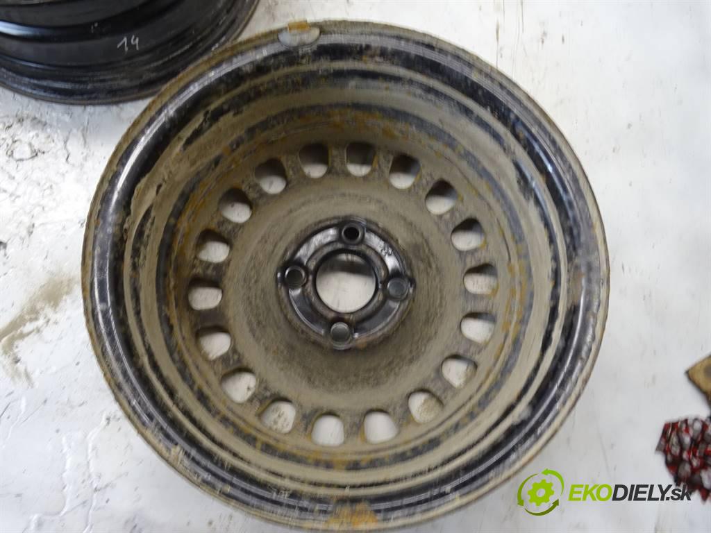 Opel Corsa D     14 5,5J 4X100 ET39  disky plechové 14  (Plechové)