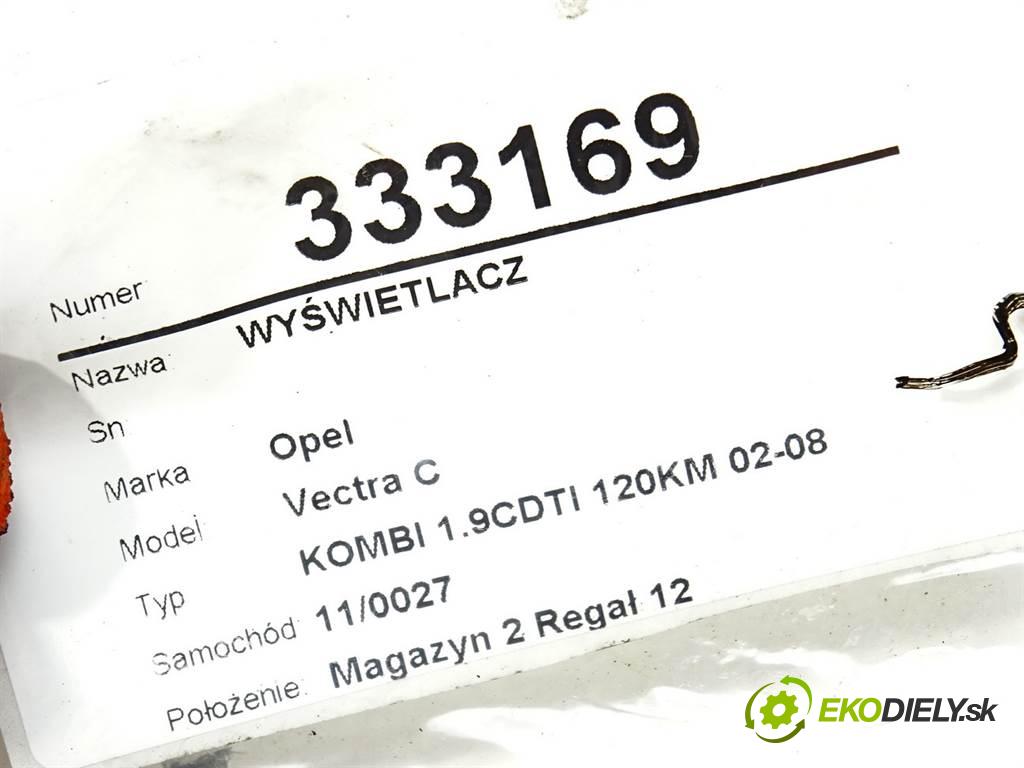 Opel Vectra C  2006 88 kW KOMBI 1.9CDTI 120KM 02-08 1900 Dislpej 24461297 (Prístrojové dosky, displeje)