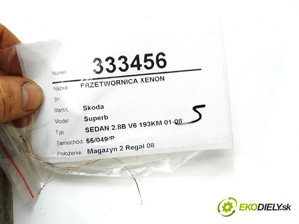 Skoda Superb  2006 142 kW SEDAN 2.8B V6 193KM 01-08 2800 Menič XENON 5DV008290-00 (Riadiace jednotky xenónu)