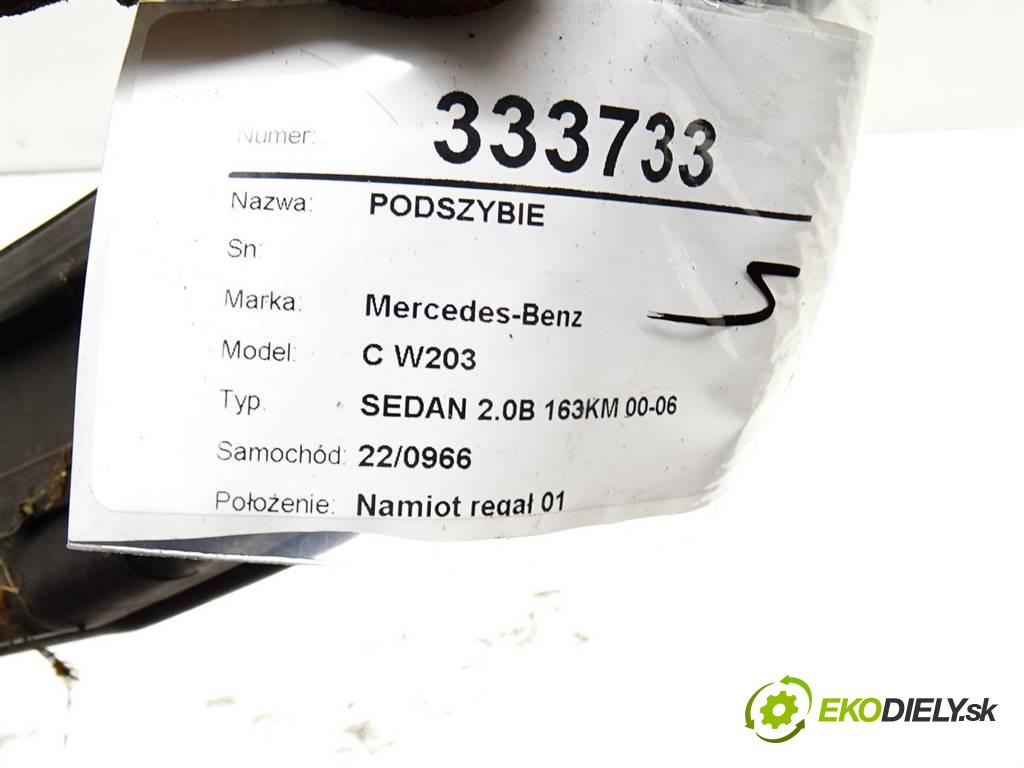 Mercedes-Benz C W203  2000 120 kW SEDAN 2.0B 163KM 00-06 2000 Torpédo, plast pod čelné okno 2038300813 (Torpéda)