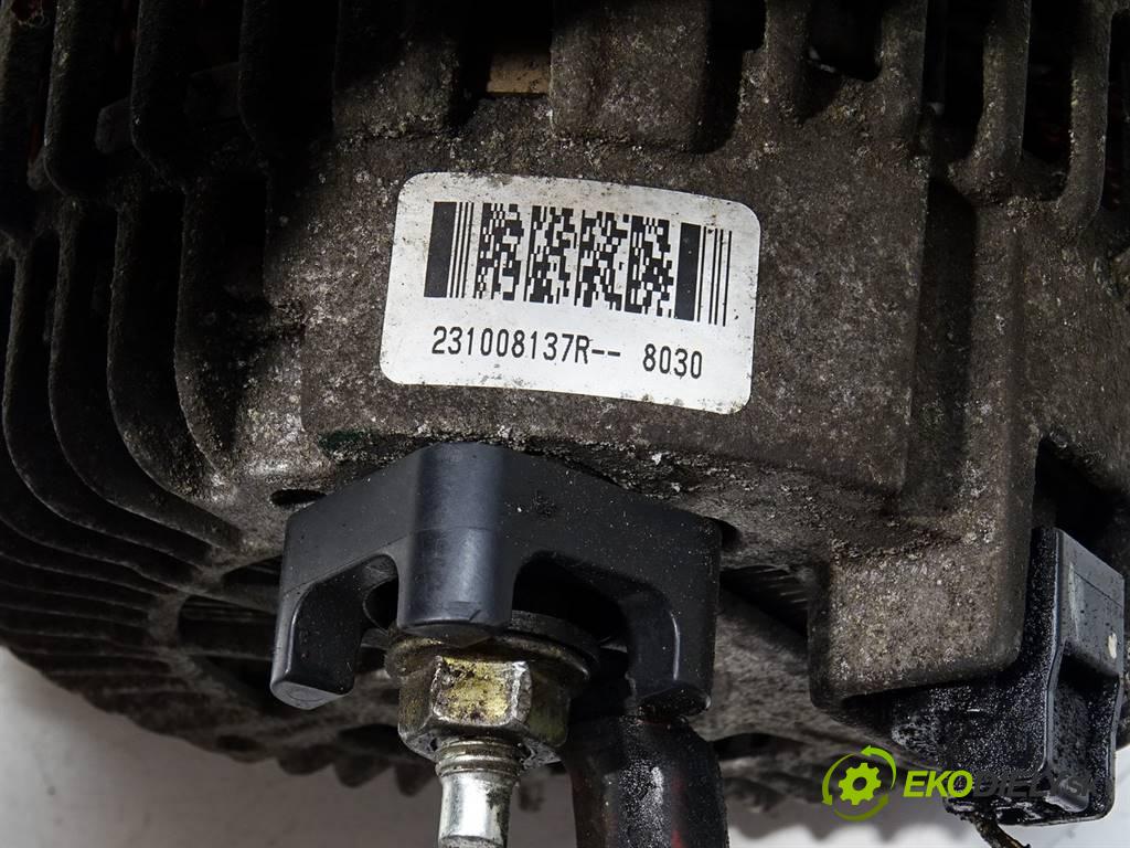 Renault Master III  2012 74 kW 2.3DCI 101KM 10- 2300 Alternátor 231008137R (Alternátory)