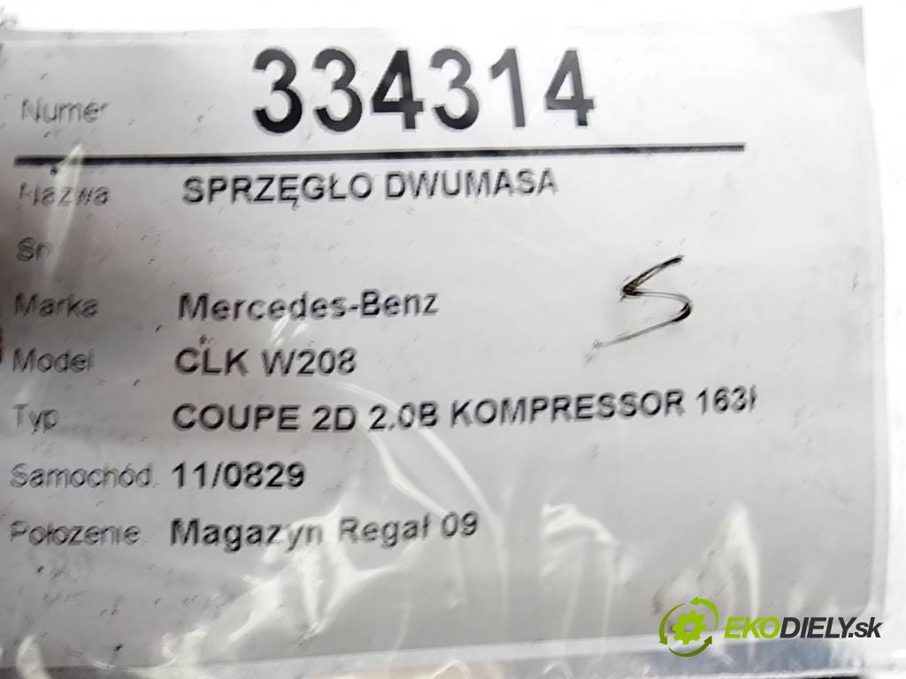 Mercedes-Benz CLK W208  2001 120 kW COUPE 2D 2.0B KOMPRESSOR 163KM 97-02 2000 Spojková sada (bez ložiska) dvojhmotný A1110306405