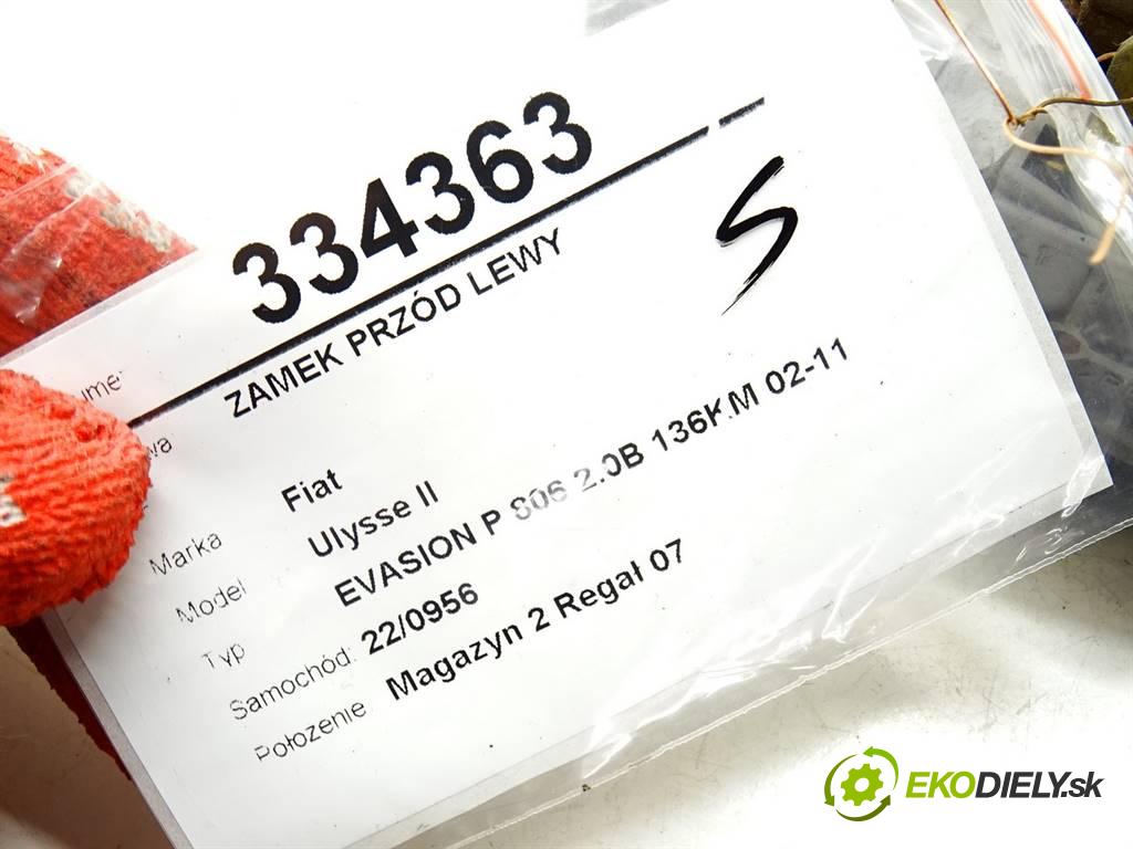 Fiat Ulysse II  2002 100 kW EVASION P 806 2.0B 136KM 02-11 2000 zámok přední část levý