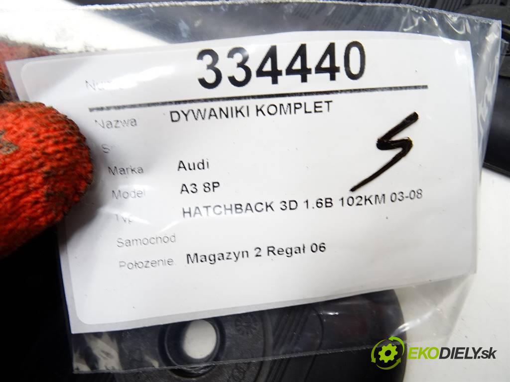 Audi A3 8P    HATCHBACK 3D 1.6B 102KM 03-08  Koberečky: 8P1061501