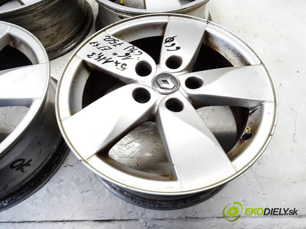 Renault     16 6,5J 5X114,3 ET47  disky hliníkové 16  (Hliníkové)