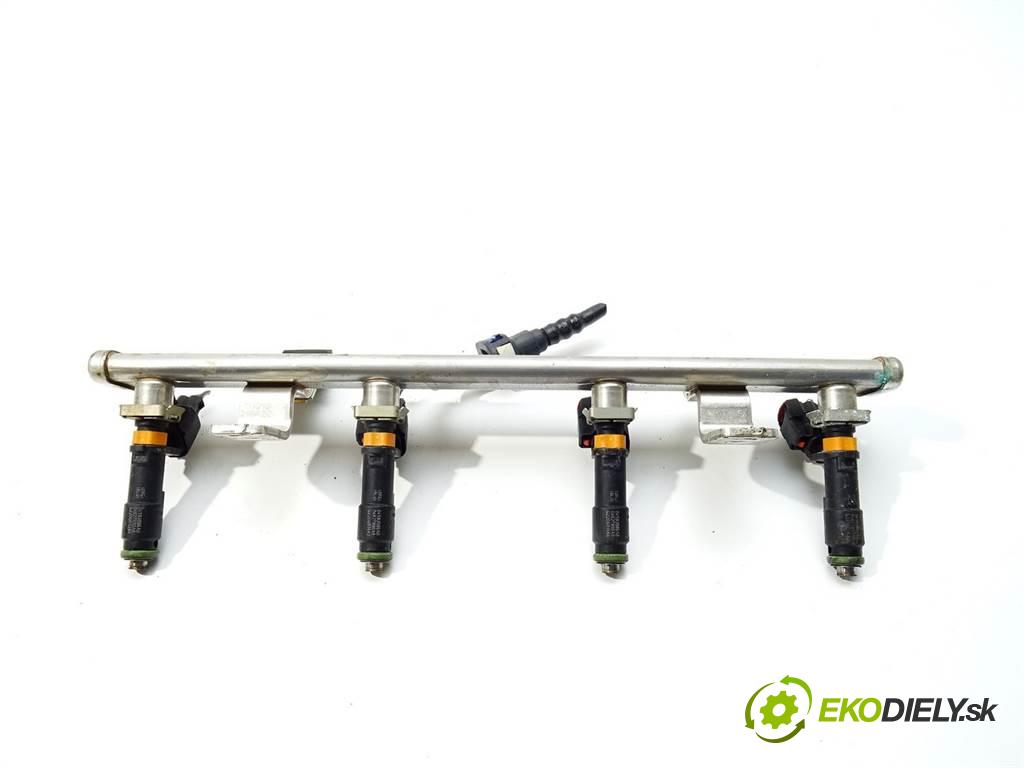 Jeep Renegade  2016 136 kW 2.4B 175KM 14-18 1400 Lišta vstrekovacia Vstrekovacie ventily 04593986AB 04627120AD (Vstrekovacie lišty)