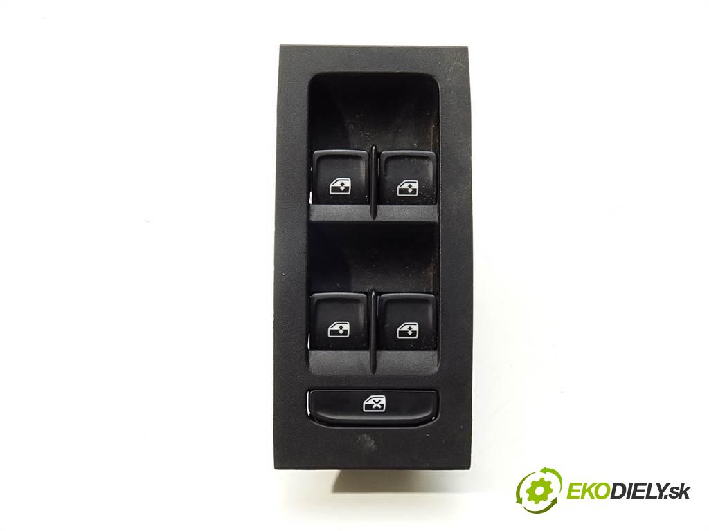 Skoda Octavia III LIFT  2018 85kW SEDAN 4D 1.6TDI 115KM 16-20 1600 Prepínač okien 5E0959857A (Prepínače, spínače, tlačidlá a ovládače kúrenia)