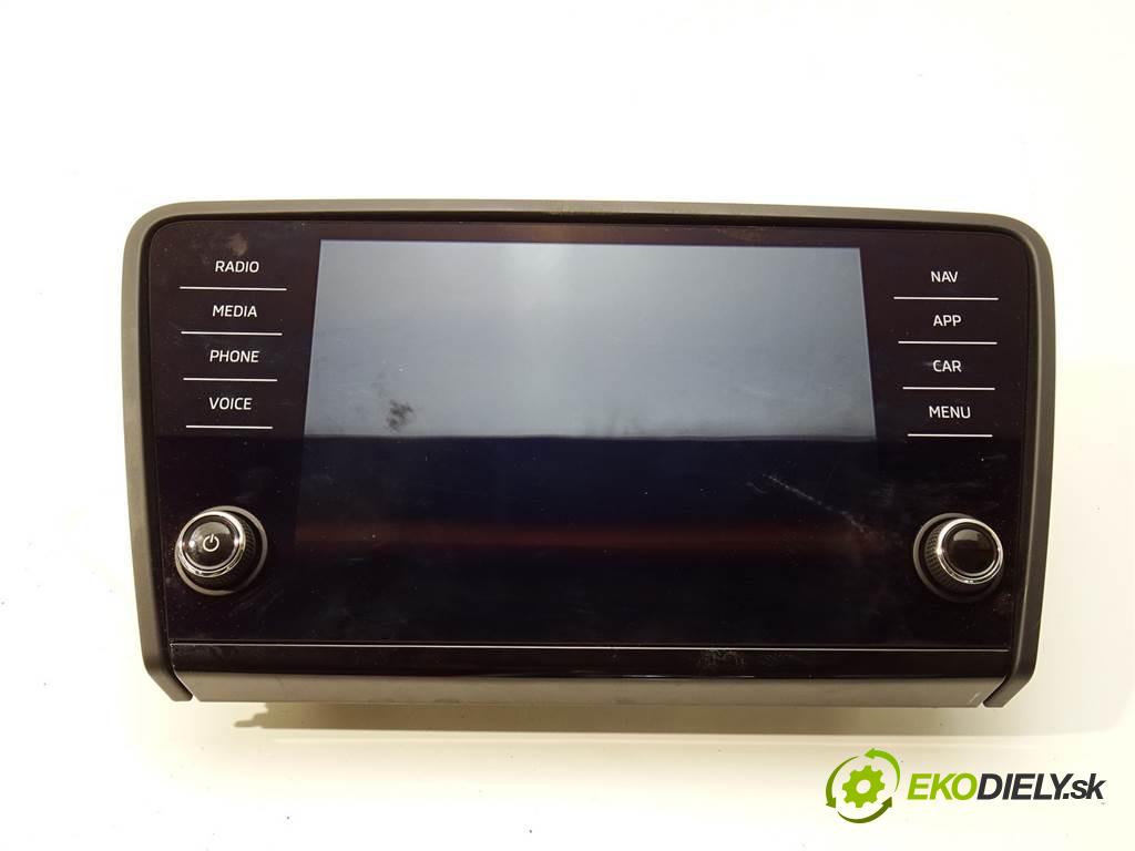 Skoda Octavia III LIFT  2018 85kW SEDAN 4D 1.6TDI 115KM 16-20 1600 mavigace Displej 5E0919605M (GPS navigace)