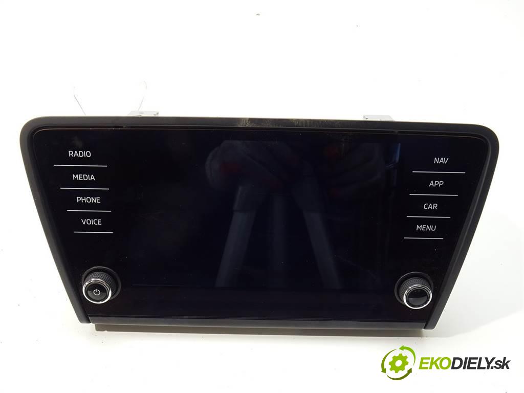 Skoda Octavia III LIFT  2018 85kW SEDAN 4D 1.6TDI 115KM 16-20 1600 mavigace Displej 5E0919605M (GPS navigace)