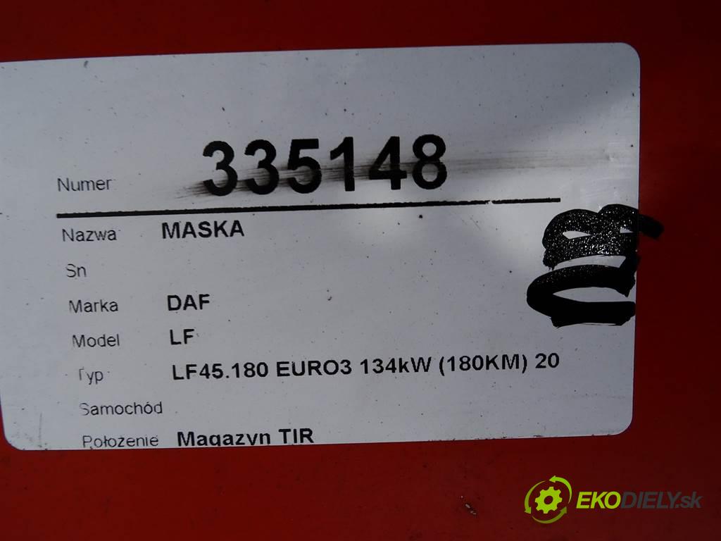 DAF LF    LF45.180 EURO3 134kW (180KM) 2001-2006  kapota