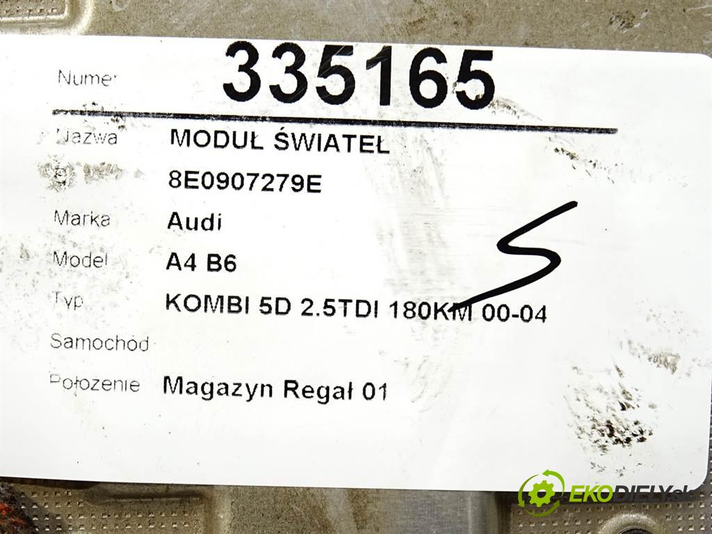 Audi A4 B6    KOMBI 5D 2.5TDI 180KM 00-04  Modul svetiel 8E0907279E (Ostatné)