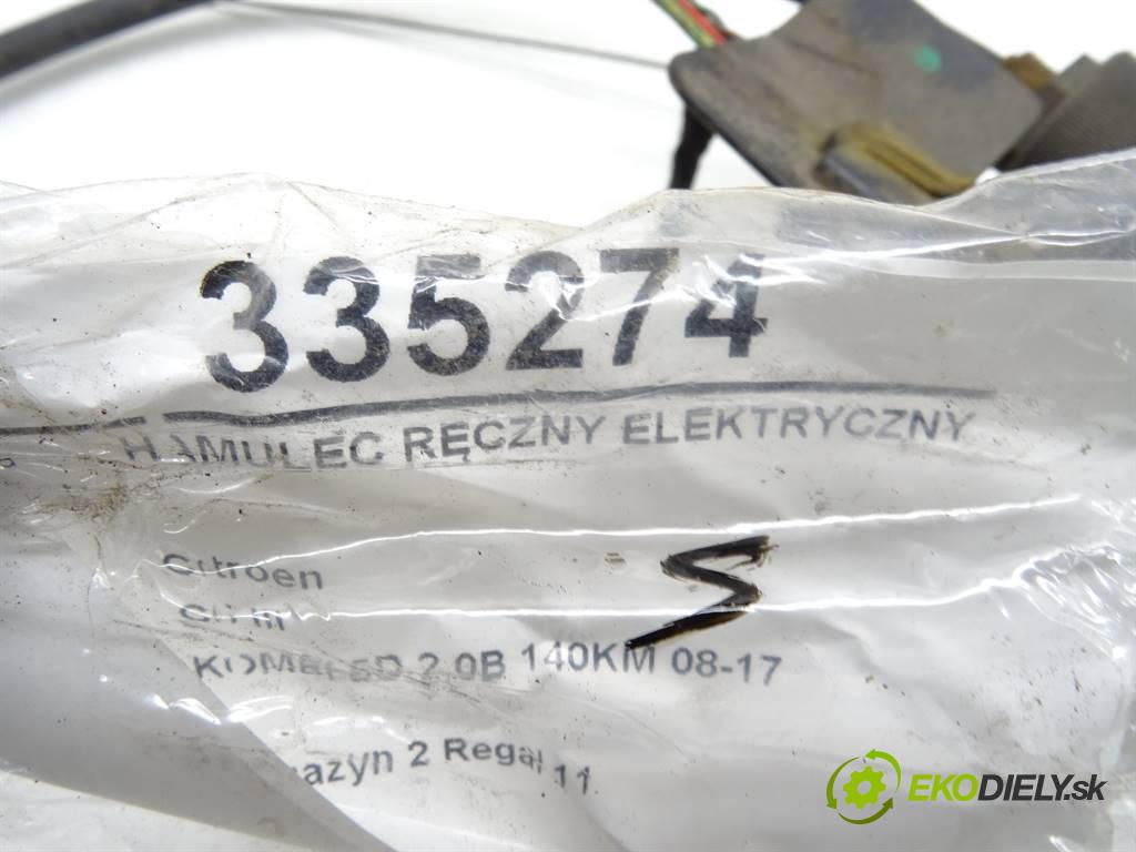 Citroen C5 III    KOMBI 5D 2.0B 140KM 08-17  BRZDA: ručný elektrický 9687473180 (Ručné brzdy)