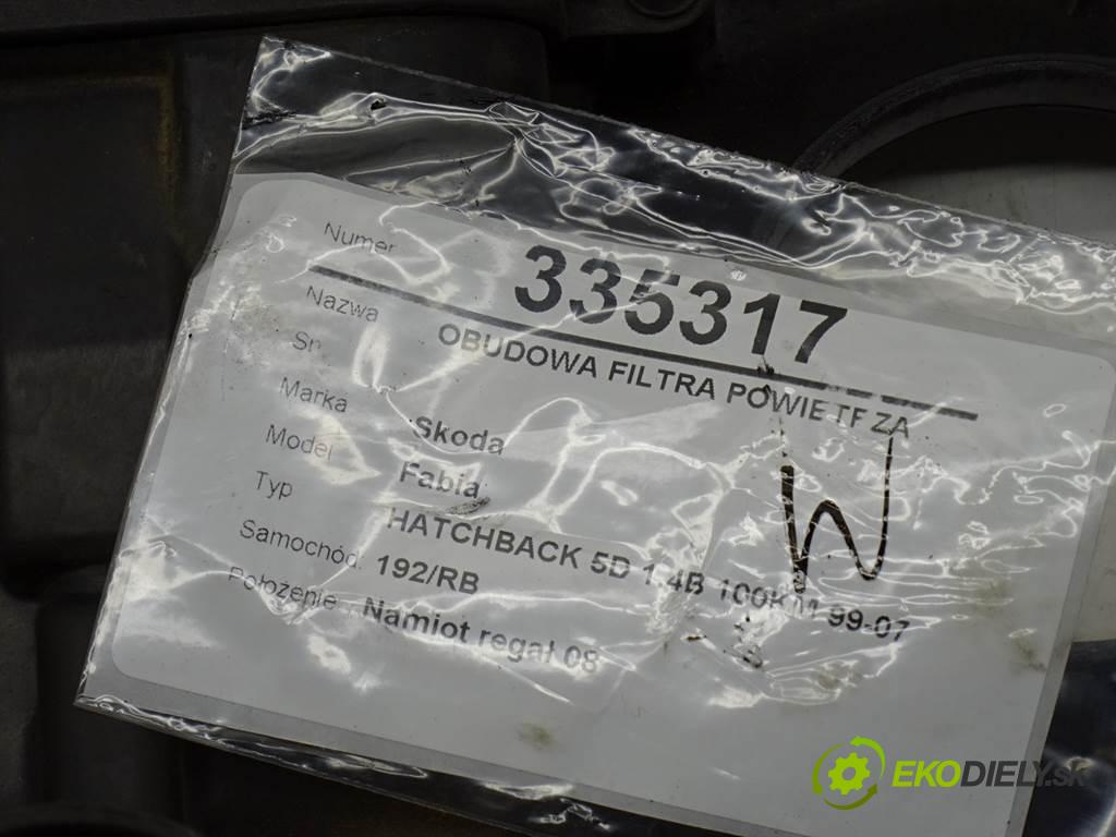 Skoda Fabia  2004 74KW HATCHBACK 5D 1.4B 100KM 99-07 1390 obal filtra vzduchu 036129607DT (Kryty filtrů)