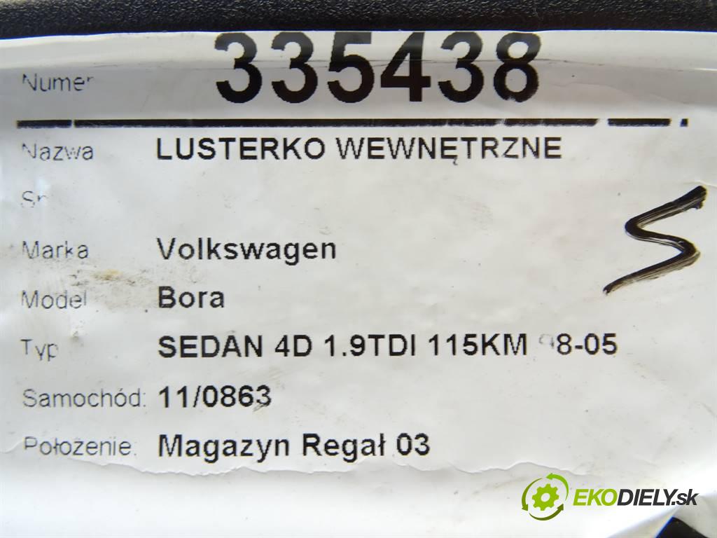 Volkswagen Bora  1999 85 kW SEDAN 4D 1.9TDI 115KM 98-05 1900 zpětné zrcátko vnitřní  (Světla vnitřní)