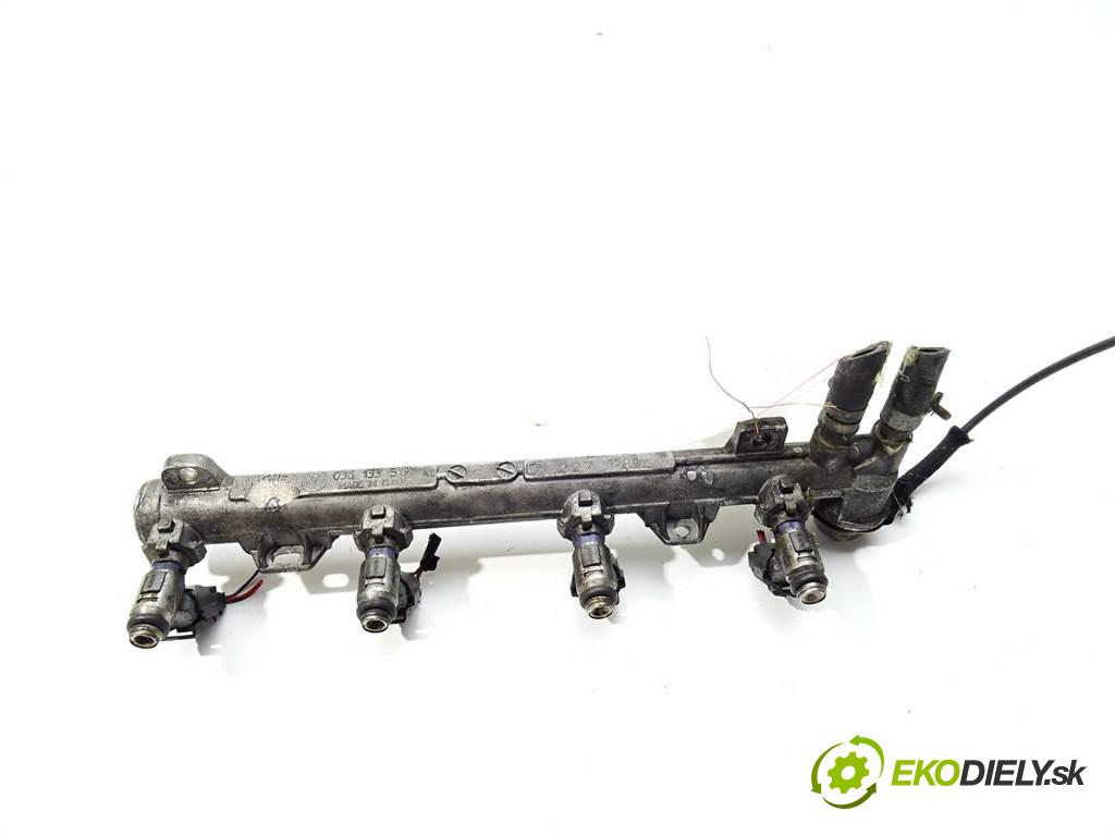 Seat Leon  2001 77 kW HATCHBACK 5D 1.6B 105KM 99-05 1600 Lišta vstrekovacia Vstrekovacie ventily 036133319AL (Vstrekovacie lišty)