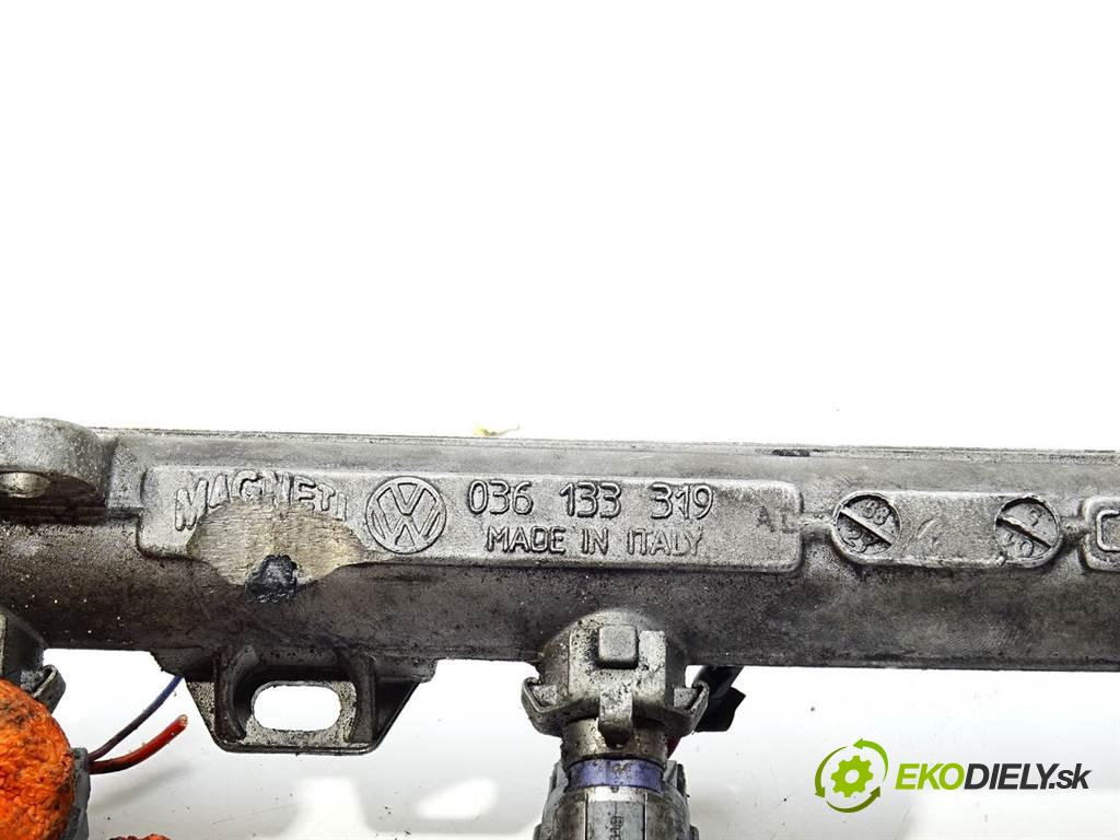 Seat Leon  2001 77 kW HATCHBACK 5D 1.6B 105KM 99-05 1600 Lišta vstrekovacia Vstrekovacie ventily 036133319AL (Vstrekovacie lišty)