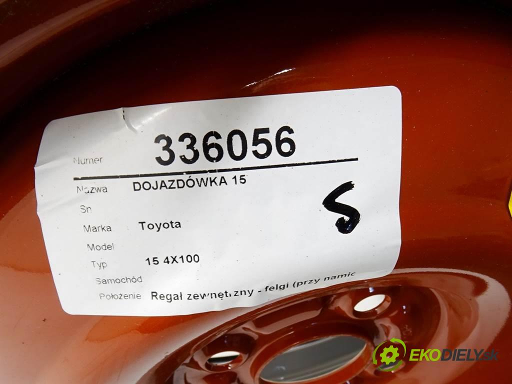 Toyota     15 4X100  Rezerva 15  (Kolesá dojazdové)