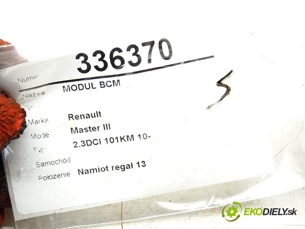 Renault Master III    2.3DCI 101KM 10-  modul BCM 284B18927R (Ostatní)