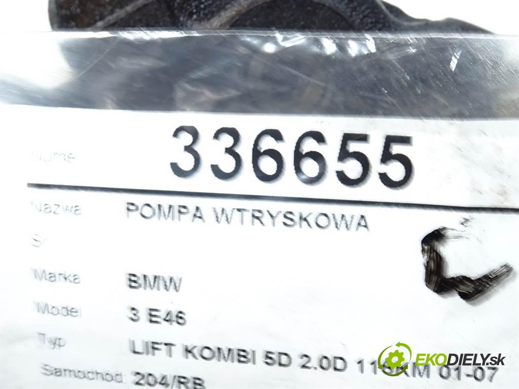 BMW 3 E46  2005 85 kW LIFT KOMBI 5D 2.0D 116KM 01-07 2000 Pumpa vstrekovacia 7788670 0445010045 (Vstrekovacie čerpadlá)