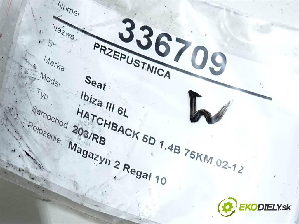 Seat Ibiza III 6L  2003 55 kW HATCHBACK 5D 1.4B 75KM 02-12 1400 Škrtiaca klapka 036133062N (Škrtiace klapky)