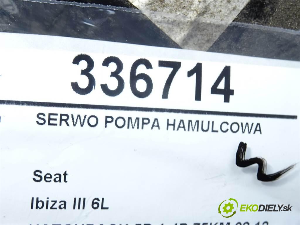 Seat Ibiza III 6L  2003 55 kW HATCHBACK 5D 1.4B 75KM 02-12 1400 Posilovač Pumpa brzdová 6Q1614105AD (Posilňovače bŕzd)